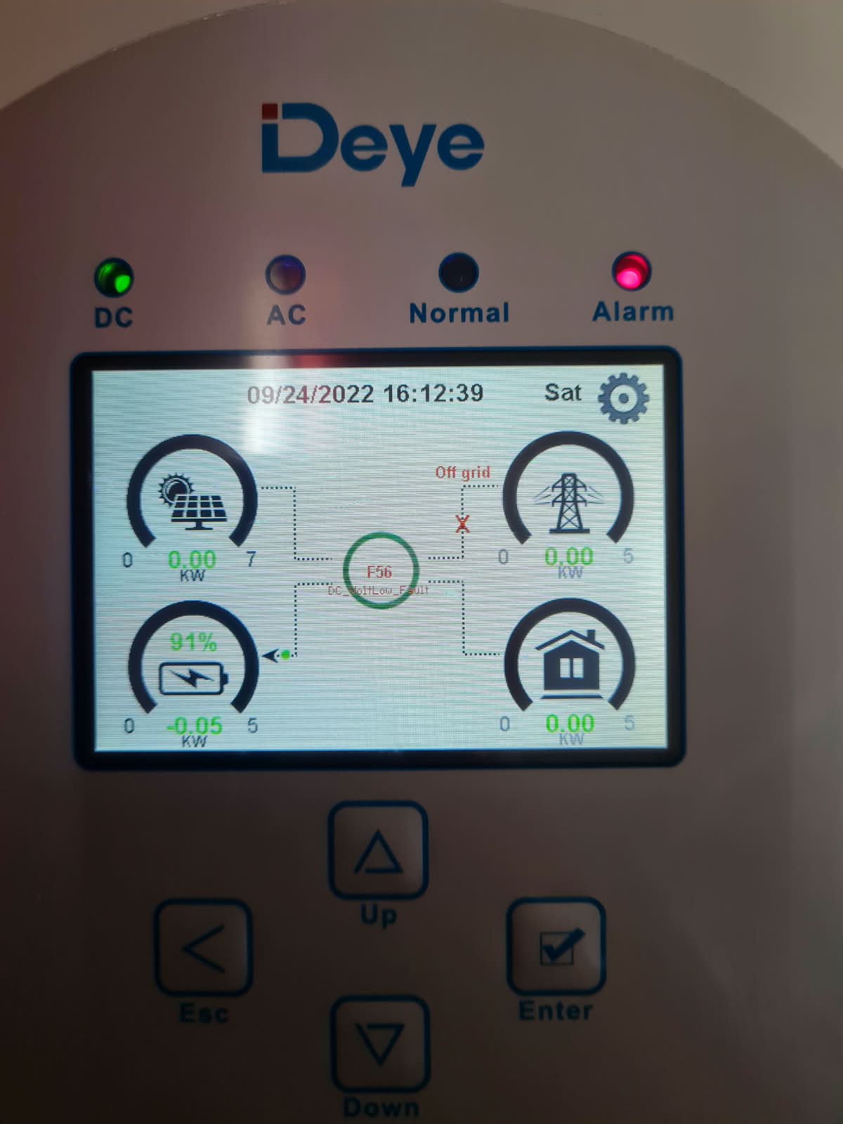 Technical inverter repair
