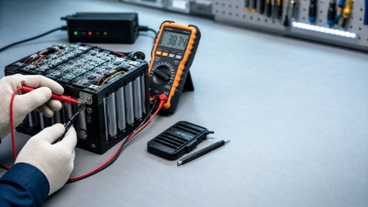 Lithium battery cell testing