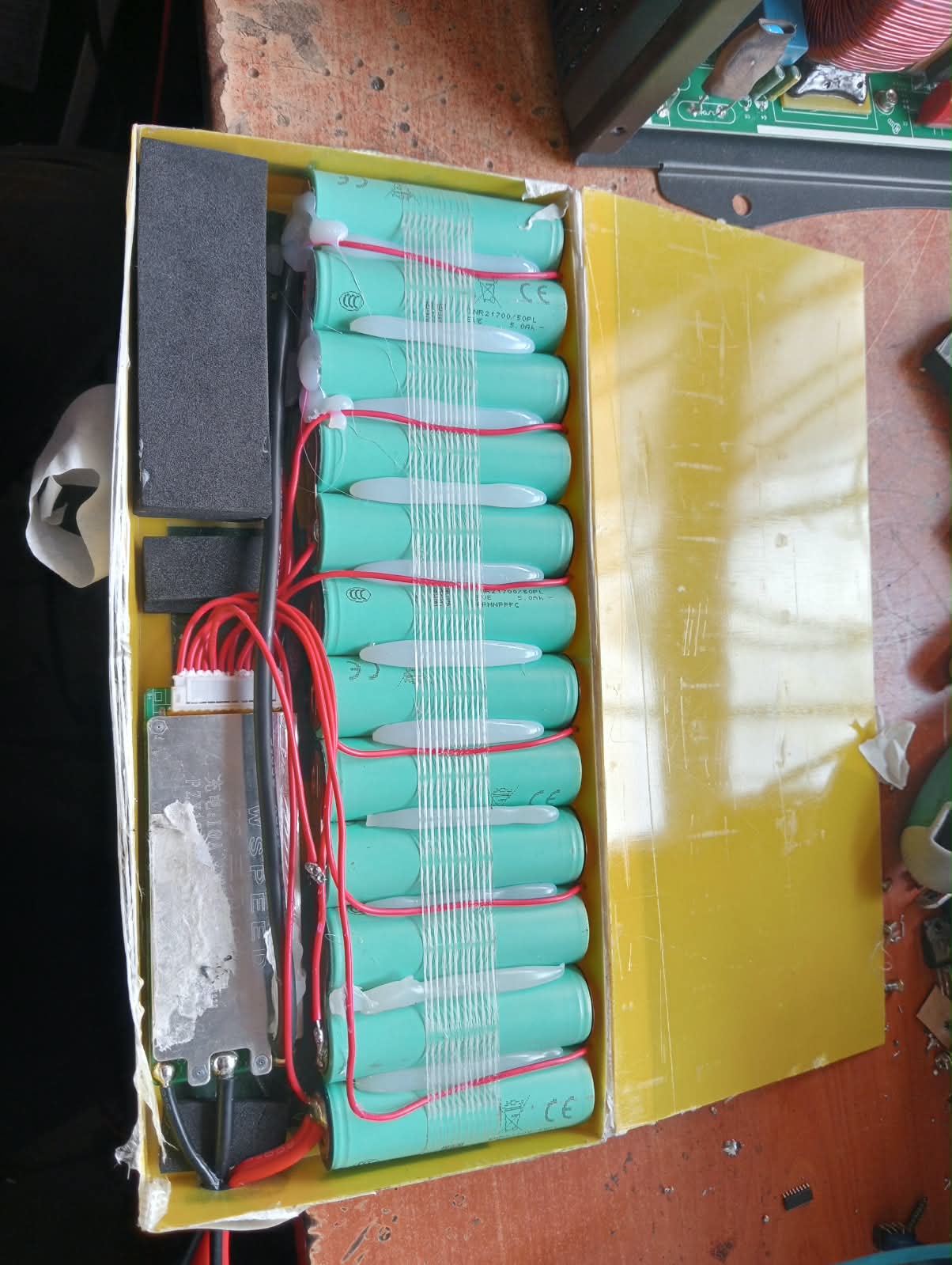 Lithium battery cell testing